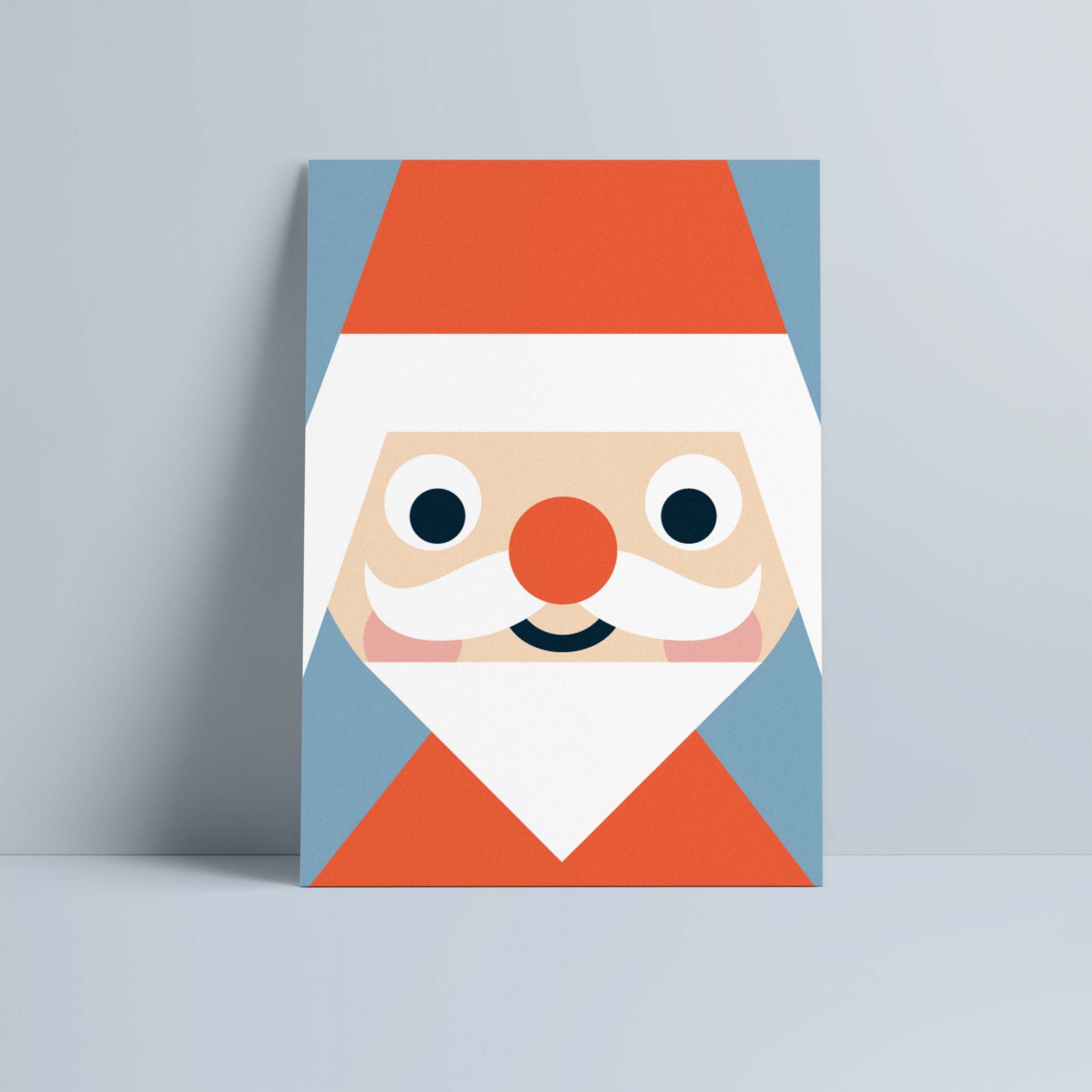 Postkarte // Weihnachtsmann