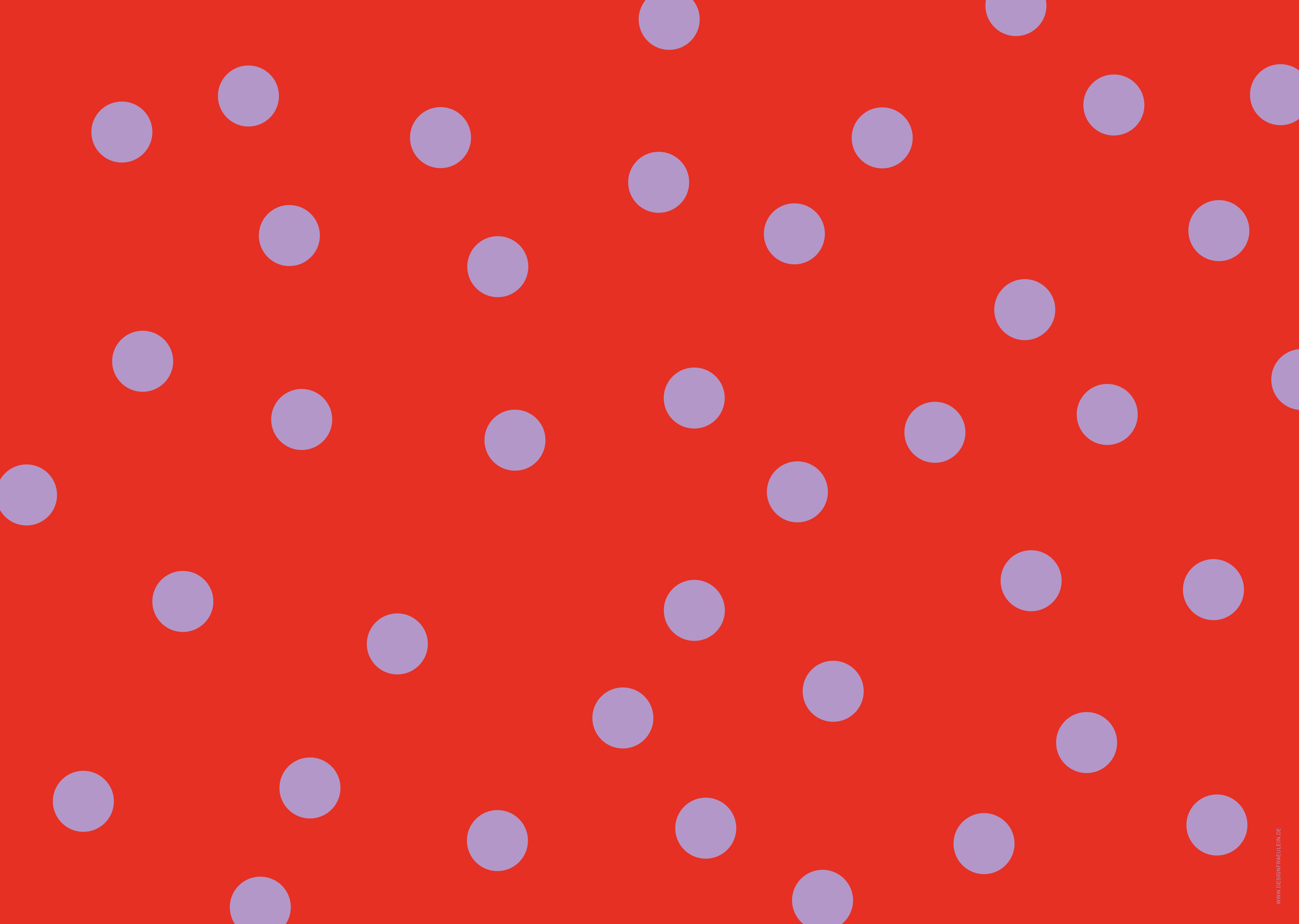 Geschenkpapier "mini" // rot-lila // beidseitig bedruckt