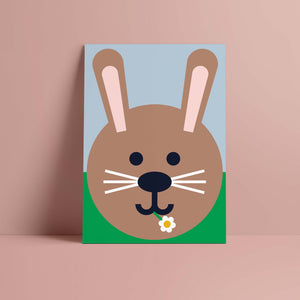 Postkarte // Osterhase