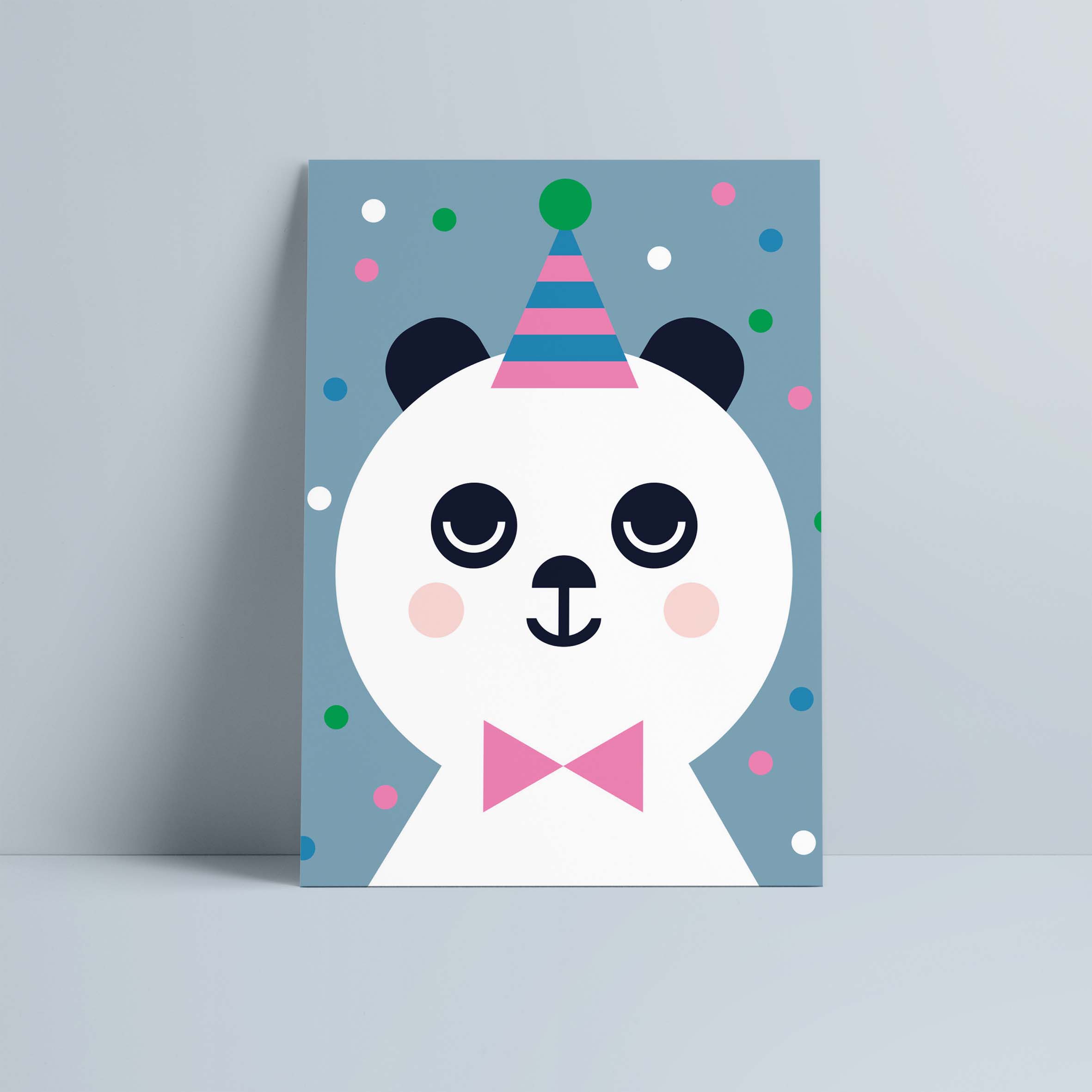 Postkarte // Partypanda