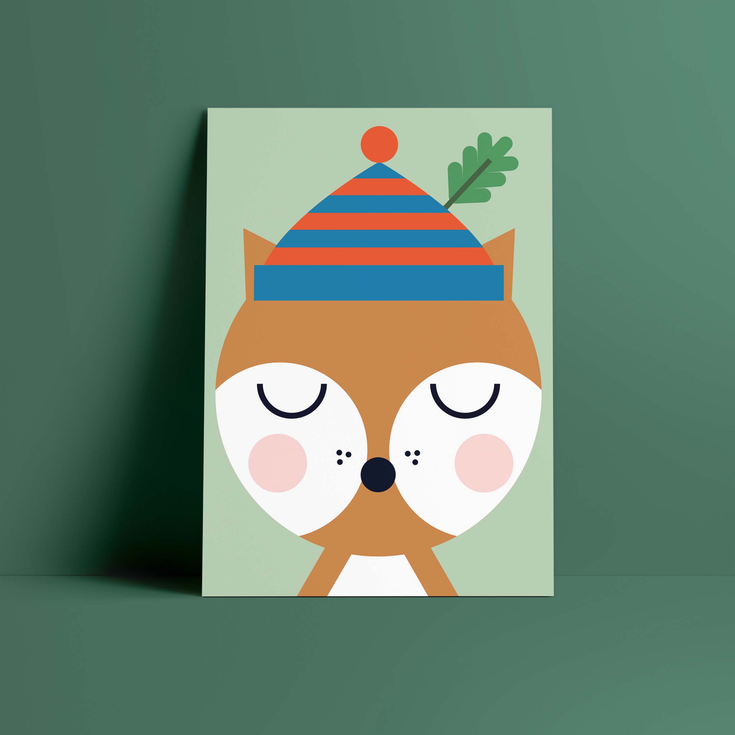 Postkarte // Fuchs