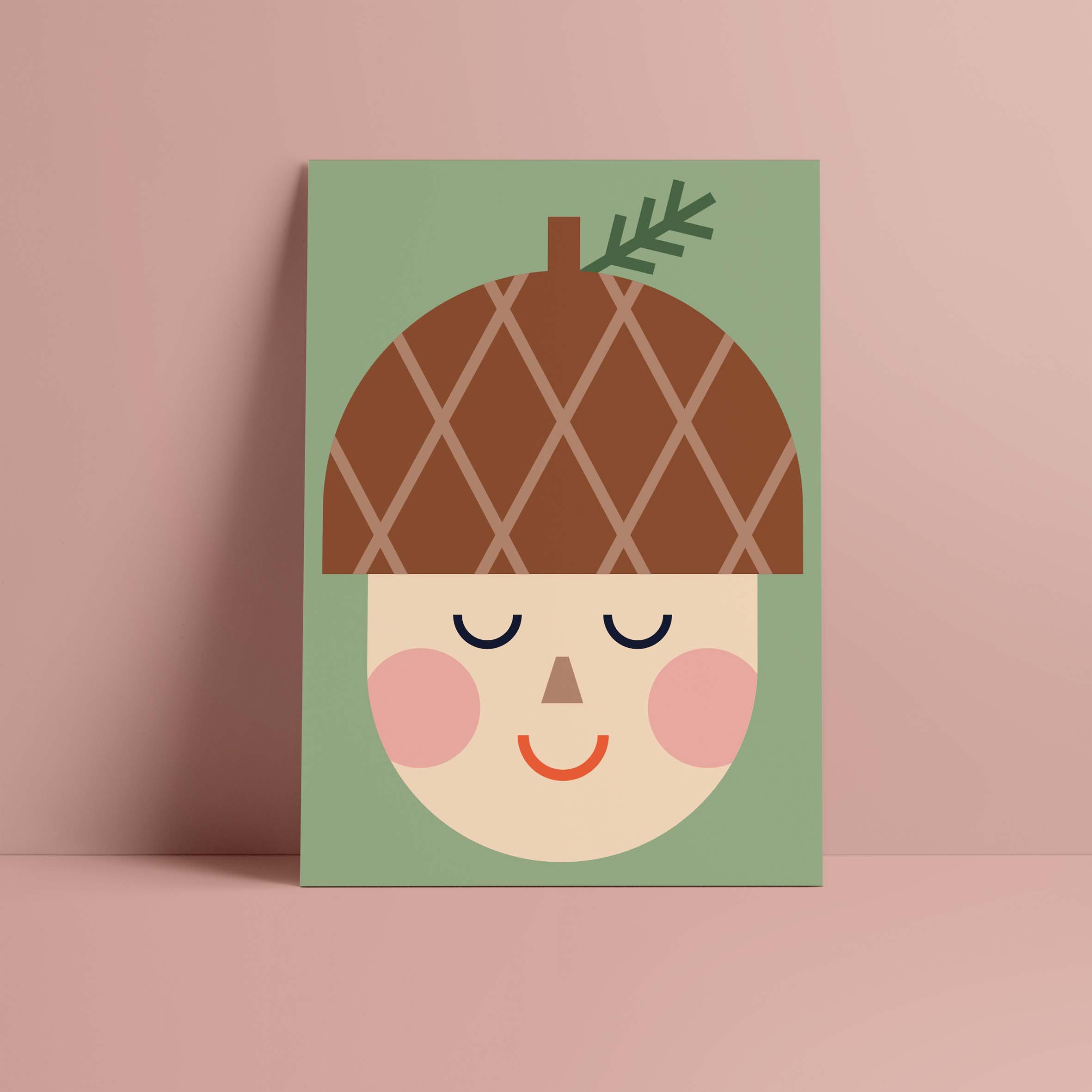 Postkarte // Eichel