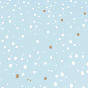 Geschenkpapier // Schneegestöber blau