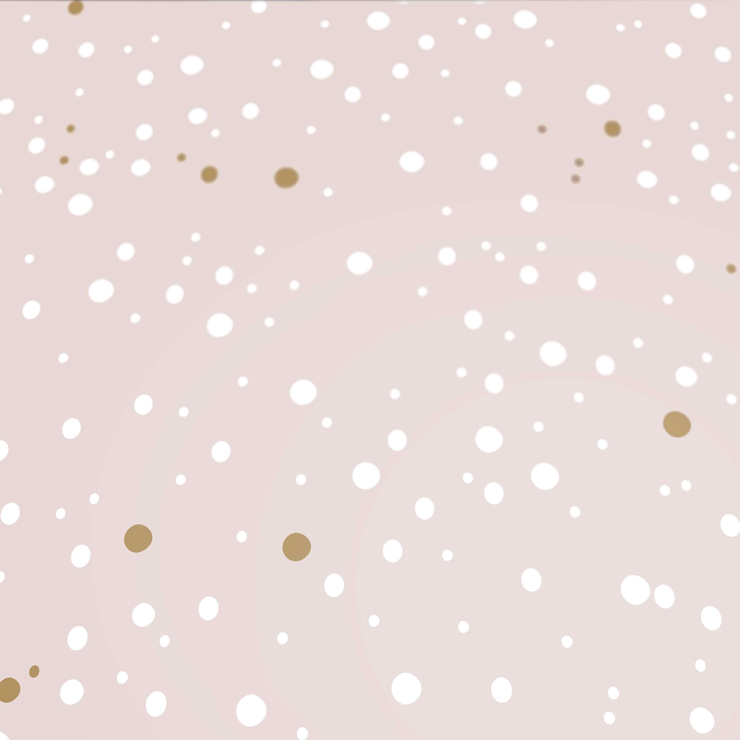 Geschenkpapier // Schneegestöber rosa