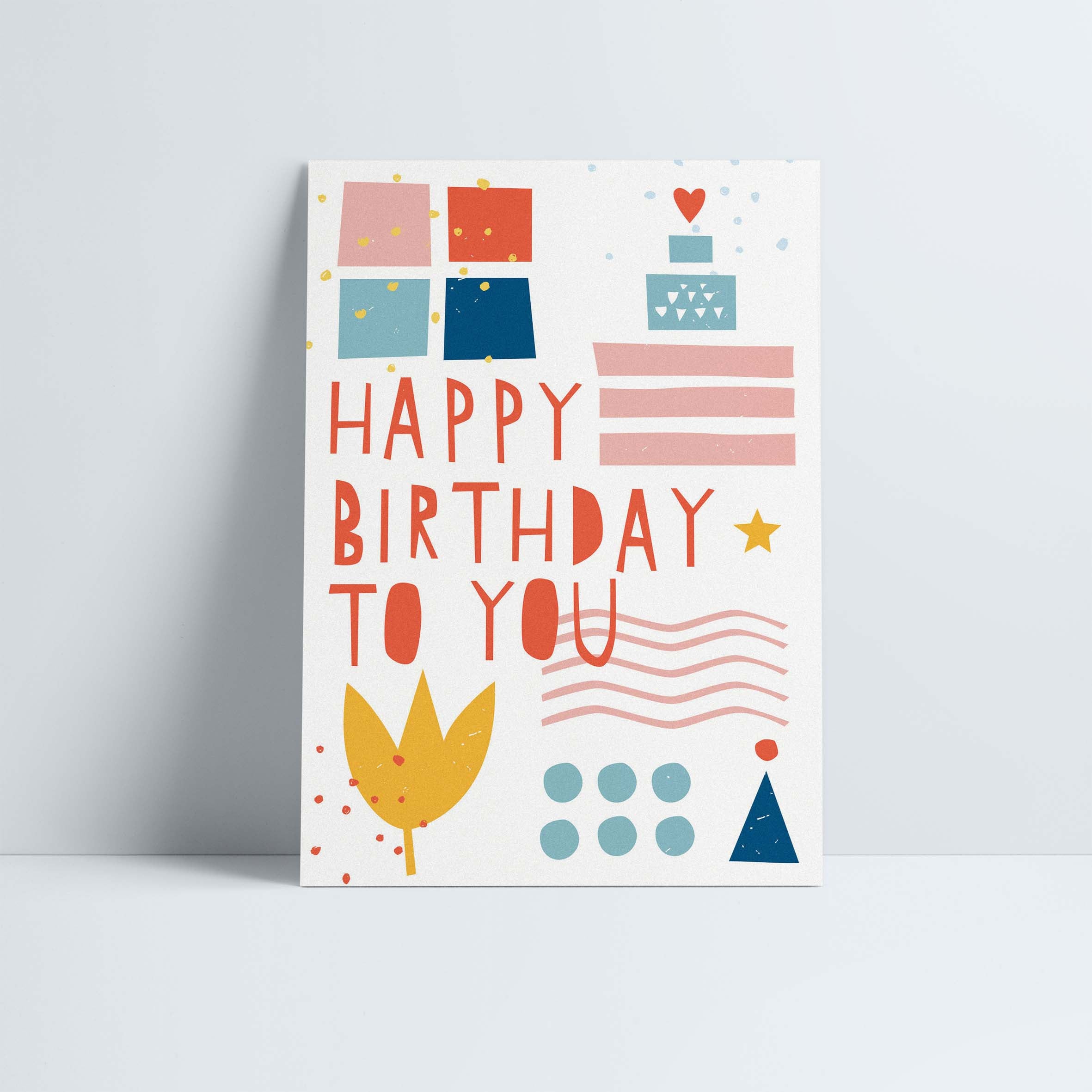 Postkarte // »Happy Birthday to you«