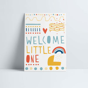 Postkarte // »Welcome Little One«