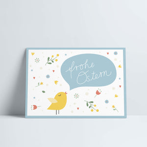 Postkarte // Frohe Ostern